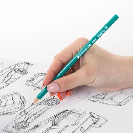 Карандаш чернографитный STAFF "EVERYDAY" BLP-963, 1 шт., НВ, пластиковый, зеленый корпус, 180962 Карандаш чернографитный STAFF "EVERYDAY" BLP-963, 1 шт., НВ, пластиковый, зеленый корпус, 180962