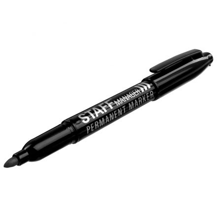 Маркер перманентный двусторонний STAFF "Manager" PM-625, ЧЕРНЫЙ, наконечники 0,8 мм / 2,2 мм, 151625 Маркер перманентный двусторонний STAFF "Manager" PM-625, ЧЕРНЫЙ, наконечники 0,8 мм / 2,2 мм, 151625