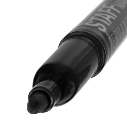 Маркер перманентный двусторонний STAFF "Manager" PM-625, ЧЕРНЫЙ, наконечники 0,8 мм / 2,2 мм, 151625 Маркер перманентный двусторонний STAFF "Manager" PM-625, ЧЕРНЫЙ, наконечники 0,8 мм / 2,2 мм, 151625