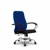 Кресло Метта SU-CP-10 синее/черное Ch