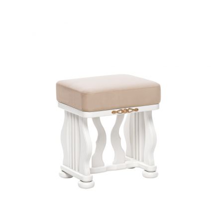 Банкетка Leset "Джульетта", Молочный дуб, V18 бежевый, Ткань Велюр Банкетка Leset "Джульетта", Молочный дуб, V18 бежевый, Ткань Велюр