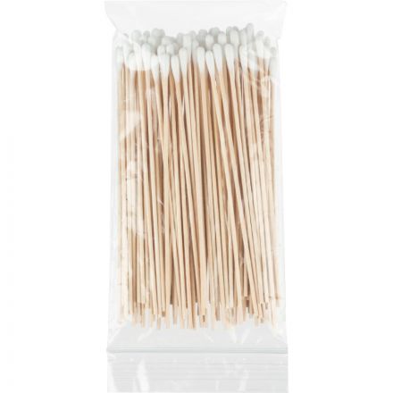 Зонд тампон (палочка) нестер. дерево/хлопок 15см, 100шт/уп Юникорнмед