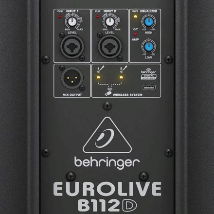 Акустическая система Behringer B112D, активная, 2-х полосная, 1000 Вт Акустическая система Behringer B112D, активная, 2-х полосная, 1000 Вт