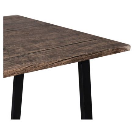 Стол на металлокаркасе BRABIX "LOFT CD-006", 1200х500х730 мм, 2 полки, цвет морёный дуб, 641224 Стол на металлокаркасе BRABIX "LOFT CD-006", 1200х500х730 мм, 2 полки, цвет морёный дуб, 641224