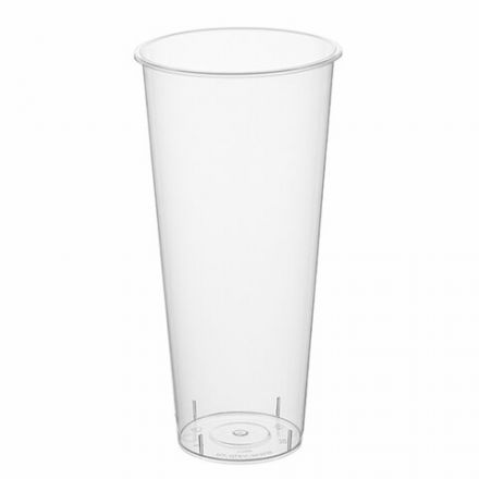 Стакан одноразовый пластиковый, прозрачный, сверхплотный, 650 мл, "Bubble Cup", ВЗЛП, 1022ГП