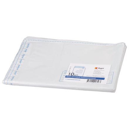 Конверт-пакеты ПОЛИЭТИЛЕН B3 (360х500 мм) до 500 л., отрывная лента, "Куда-Кому", КОМПЛЕКТ 10 шт., 11007.10 Конверт-пакеты ПОЛИЭТИЛЕН B3 (360х500 мм) до 500 л., отрывная лента, "Куда-Кому", КОМПЛЕКТ 10 шт., 11007.10