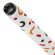 Ручка шариковая BRAUBERG SOFT TOUCH GRIP "CONFETTI", СИНЯЯ, мягкое покрытие, узел 0,7 мм, 143723