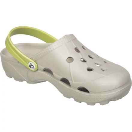 Сабо женские Ола, дымчато-серый/салатовый р.39 Сабо женские Ола, дымчато-серый/салатовый р.39