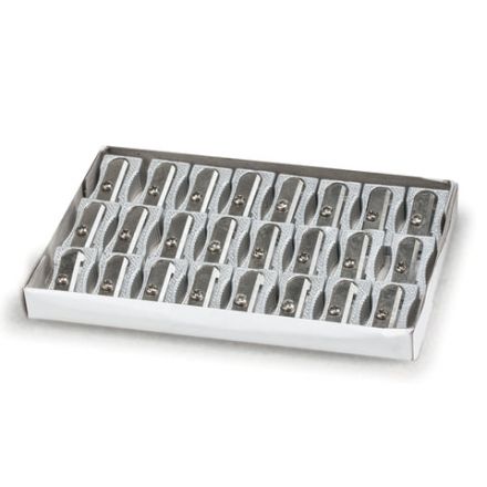 Точилка BRAUBERG "Style", металлическая клиновидная, в картонной коробке, 222484 Точилка BRAUBERG "Style", металлическая клиновидная, в картонной коробке, 222484