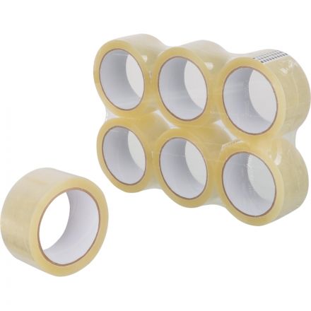 Клейкая лента упаковочная 48мм х 66м 45мкр прозрачная 72шт/уп СПб Клейкая лента упаковочная 48мм х 66м 45мкр прозрачная 72шт/уп СПб