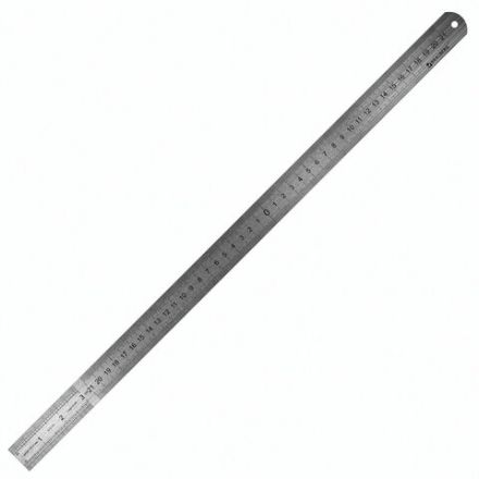Линейки металлические КОМПЛЕКТ 3 шт. (15 см, 30 см, 50 см), BRAUBERG, 210810