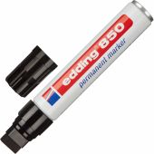 Маркер перманентный EDDING E-850/1 черный 5-16мм клиновид. наконеч. Маркер перманентный EDDING E-850/1 черный 5-16мм клиновид. наконеч.