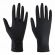 Перчатки нитриловые сверхпрочные с текстурой SFM MEGA TEX BLACK, Германия, 25 пар (50 штук), размер 6-7, S (малый)