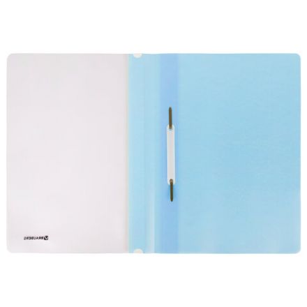 Скоросшиватель пластиковый BRAUBERG "Pastel" А4, 130/180 мкм, аквамарин, 270455 Скоросшиватель пластиковый BRAUBERG "Pastel" А4, 130/180 мкм, аквамарин, 270455