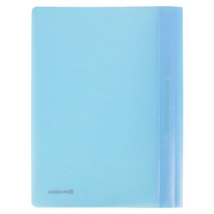 Скоросшиватель пластиковый BRAUBERG "Pastel" А4, 130/180 мкм, аквамарин, 270455 Скоросшиватель пластиковый BRAUBERG "Pastel" А4, 130/180 мкм, аквамарин, 270455