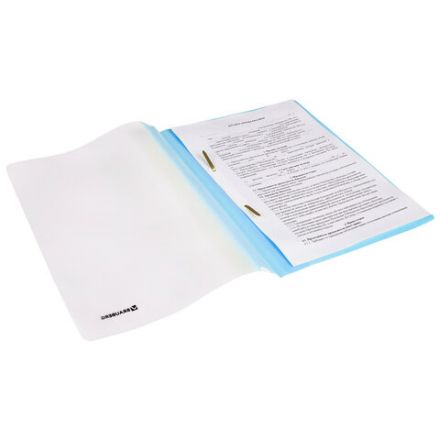 Скоросшиватель пластиковый BRAUBERG "Pastel" А4, 130/180 мкм, аквамарин, 270455 Скоросшиватель пластиковый BRAUBERG "Pastel" А4, 130/180 мкм, аквамарин, 270455