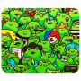 Коврик для мыши CACTUS "Frogs", 300x250x3 мм, CS-MP-D09M Коврик для мыши CACTUS "Frogs", 300x250x3 мм, CS-MP-D09M