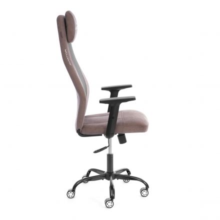 Кресло AVIATOR PLT metalBL ткань, светло - коричневый / серый, KUB 03/W-12