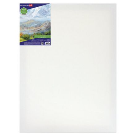 Холст на подрамнике BRAUBERG ART CLASSIC, 30х40 см, 420 г/м2, 45% хлопок 55% лен, среднее зерно, 191656 Холст на подрамнике BRAUBERG ART CLASSIC, 30х40 см, 420 г/м2, 45% хлопок 55% лен, среднее зерно, 191656