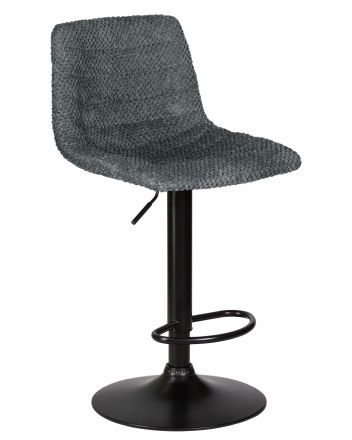 Стул барный DOBRIN TRAVIS, серый (VIVALDI15)