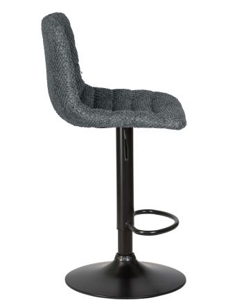 Стул барный DOBRIN TRAVIS, серый (VIVALDI15)