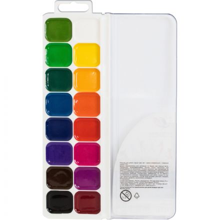 Акварельные краски Луч Классика медовые 16 цветов