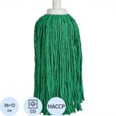 Насадка МОП Алабама 250 г веревочный резьбовой хлопок зелёный RK1539 Насадка МОП Алабама 250 г веревочный резьбовой хлопок зелёный RK1539