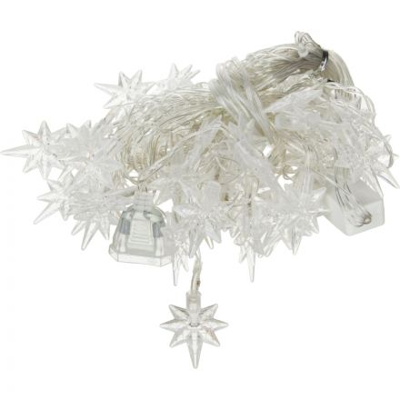 Электрогирлянда Бахрома 1.8x0.5 м Звезды,IP20,48LED,мульт (RG/RB),3556863