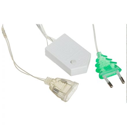 Электрогирлянда Бахрома 1.8x0.5 м Звезды,IP20,48LED,мульт (RG/RB),3556863