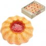 Печенье сдобное ДЫМКА "Курабье" с малиновым джемом, 3 кг, А12