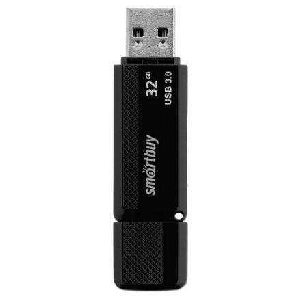 Флеш-диск 32 GB SMARTBUY Dock USB 3.0, черный, SB32GBDK-K3