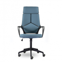 Кресло М-710 Айкью/IQ black PL 56 (голубой)