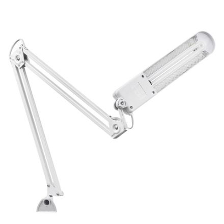 Настольная лампа светильник Дельта на струбцине, ЛЮМИНЕСЦЕНТНАЯ, цоколь 2G7, 11 Вт, белый Настольная лампа светильник Дельта на струбцине, ЛЮМИНЕСЦЕНТНАЯ, цоколь 2G7, 11 Вт, белый