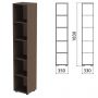 Шкаф (стеллаж) "Канц" 350х330х1830 мм, 4 полки, цвет венге, КК32.16 Шкаф (стеллаж) "Канц" 350х330х1830 мм, 4 полки, цвет венге, КК32.16