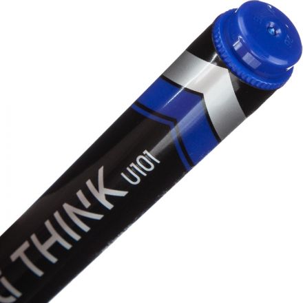 Маркер перманентный Deli Think 1,5-5 мм синий скош.нак.EU10130 Маркер перманентный Deli Think 1,5-5 мм синий скош.нак.EU10130