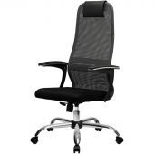 Кресло МТ_Easy Chair/SU-B-8/подл.158/осн.003 серый/черный