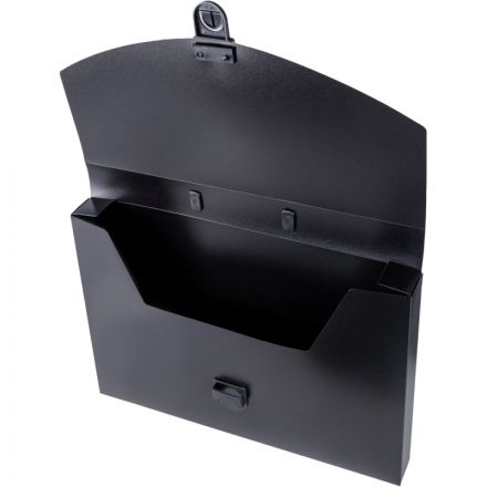 Папка-портфель Attache пластиковая A4 черная (250x370 мм, 1 отделение) Папка-портфель Attache пластиковая A4 черная (250x370 мм, 1 отделение)