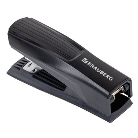 Степлер № 24/6, 26/6 BRAUBERG "SUPER", до 30 листов, черный, 272739 Степлер № 24/6, 26/6 BRAUBERG "SUPER", до 30 листов, черный, 272739