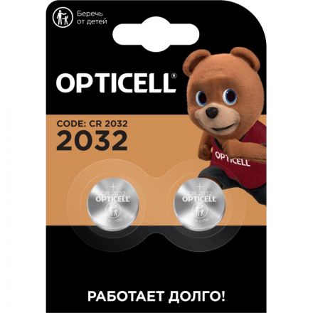 Батарейка OPTICELL 2032 2шт/уп Батарейка OPTICELL 2032 2шт/уп