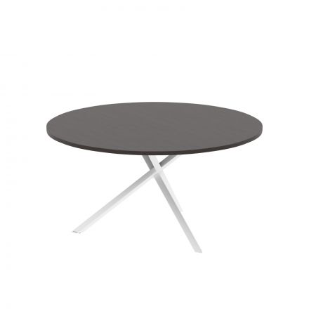 Конференц стол XRST 150 Легно темный/Белый 1200х1200х750 XTEN-S Конференц стол XRST 150 Легно темный/Белый 1200х1200х750 XTEN-S