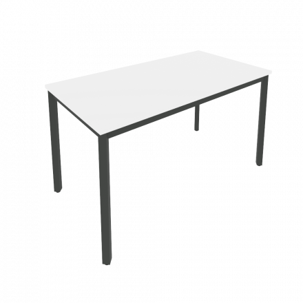 Slim Стол письменный на металлокаркасе С.СП-5 Белый/Антрацит металл 1380*720*750 Slim Стол письменный на металлокаркасе С.СП-5 Белый/Антрацит металл 1380*720*750