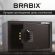 Сейф мебельный BRABIX "SF-200EL", 200х310х200 мм, электронный замок, черный, 291145, S103BR211214