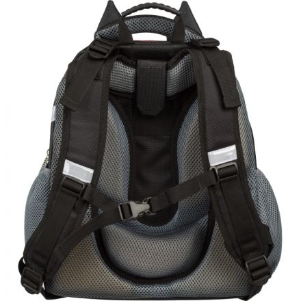 Ранец Комус Класс Basic Летучая мышка , черный, 2 отд, эргоном спинка