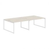 Стол 4-х местный XQWST 2814 Сосна Эдмонт/Белый 2806х1406х750 XTEN-Q