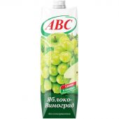 Нектар АВС яблочно-виноградный осветленный стерилиз.1л Нектар АВС яблочно-виноградный осветленный стерилиз.1л
