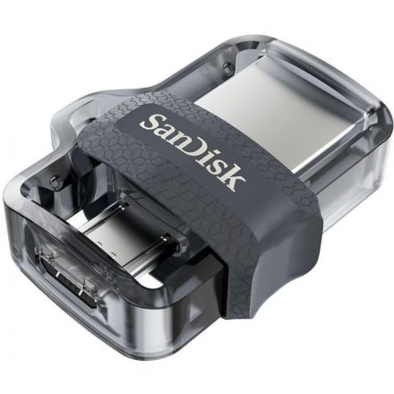 Флеш-память SanDisk Ultra Dual Drive, 16Gb, USB 3.0, micUSB, SDDD3-016G-G46