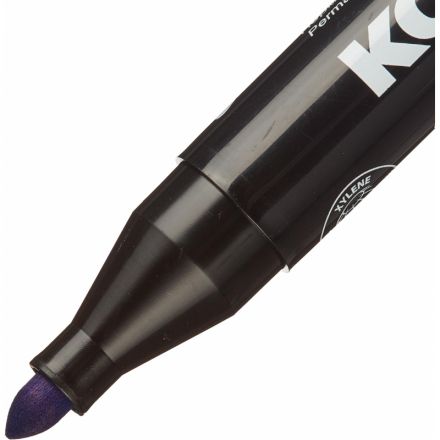 Маркер перманентный Kores 20933 синий (толщина линии 1.5-3 мм)