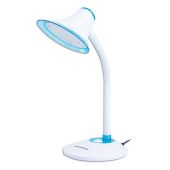 Настольная лампа / светильник SONNEN OU-608, на подставке, светодиодная, 5 Вт, белый/синий, 236669 Настольная лампа / светильник SONNEN OU-608, на подставке, светодиодная, 5 Вт, белый/синий, 236669