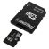 Карта памяти micro SDHC, 8 GB, SMARTBUY, 10 Мб/сек. (class 10), с адаптером, SB8GBSDCL10-01