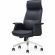 Кресло ЮФК Комус Мебель Easy Chair 503, экокожа, черный, алюминий Кресло ЮФК Комус Мебель Easy Chair 503, экокожа, черный, алюминий